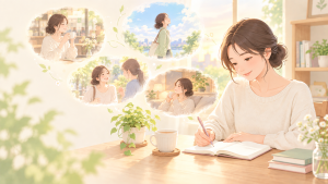 日記を書く習慣がないあなたへ。まず今日の自分をそのまま、何も考えず少しずつ書き出すことから始めませんか？