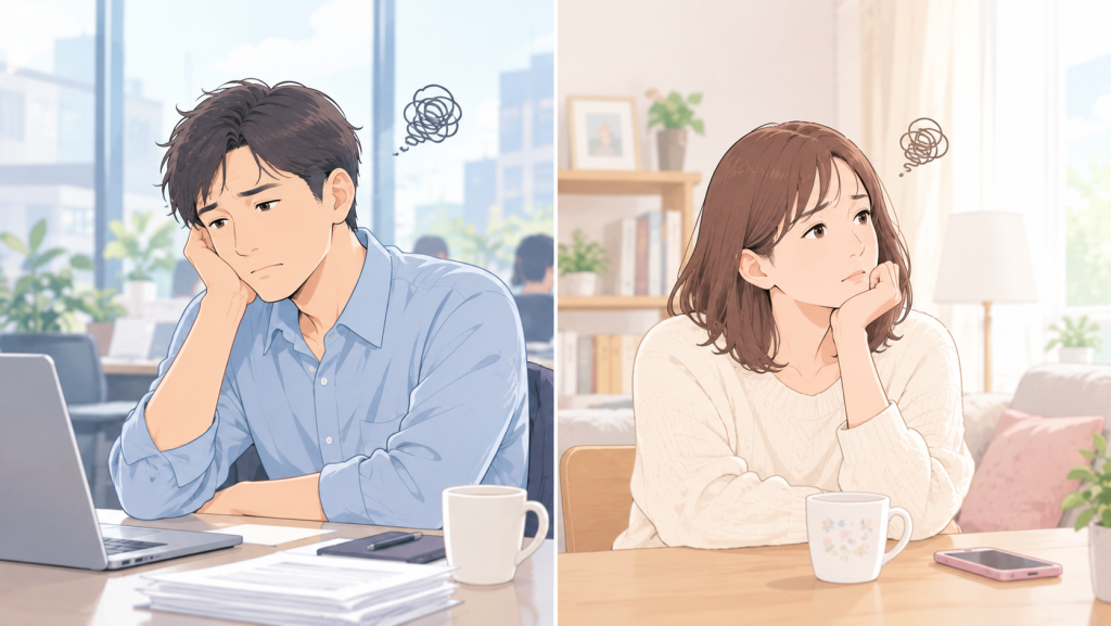 「平日は仕事でヘトヘト…」な30代・40代こそ、オンライン対応の結婚相談所で「自分を育てる婚活」を始めるべき理由